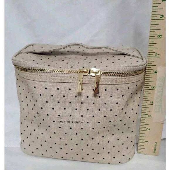 Kate Spade New York Out To Lunch Deco Dots Lunch Tote - Picture 6 of 10